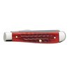 Case Cutlery Knife, Pw Old Red Bone Mini Trapper 00784